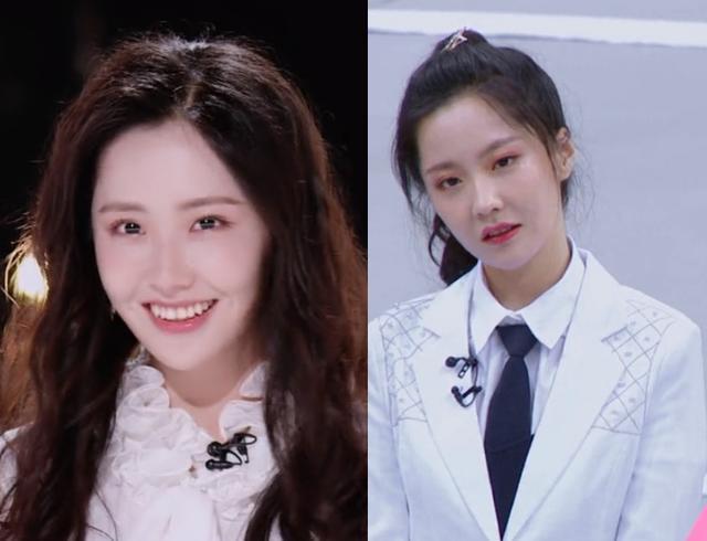  离开|离开美颜滤镜判若两人新一期节目里鹿晗显年纪，女练习生现原形