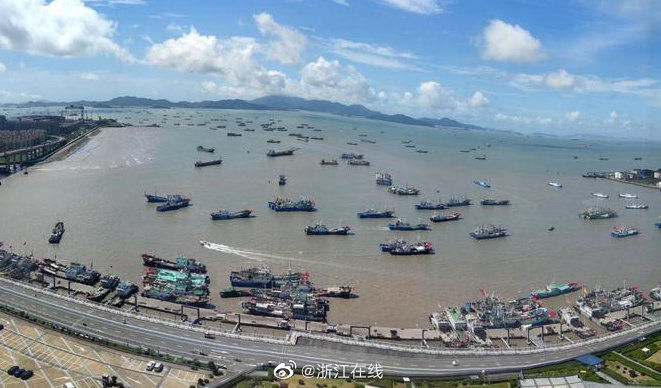 浙南|台风黑格比毕竟 浙南水域启动防台II级响应