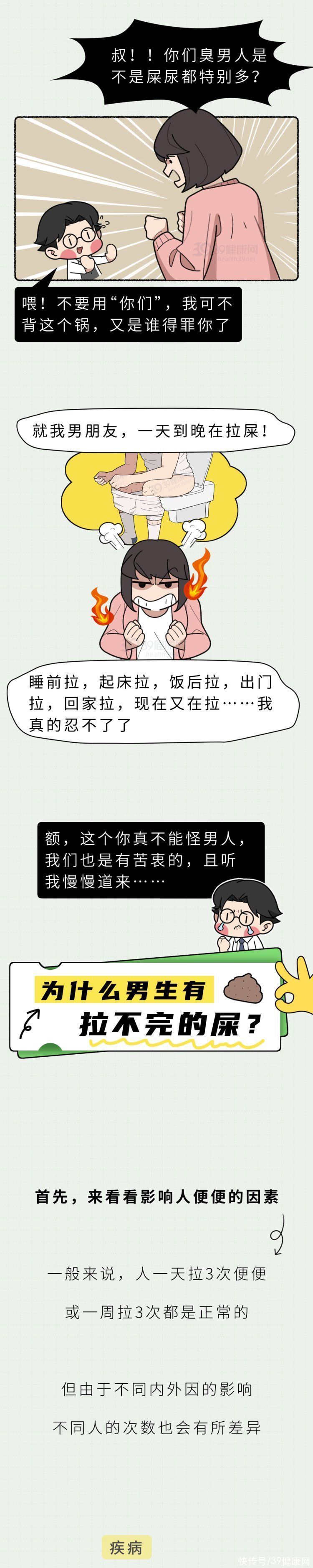 为什么男人容易拉稀，女人容易便秘？看完你就明白了2023