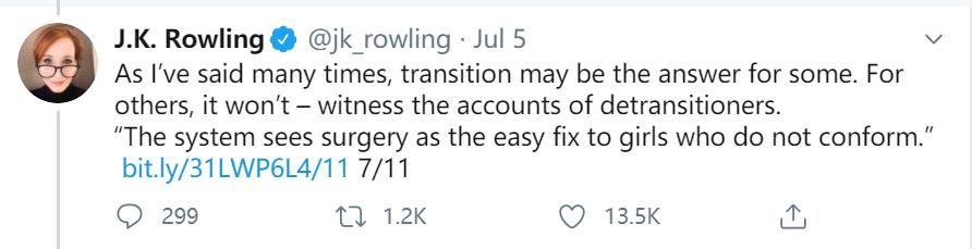  跨性别|哈利波特粉丝集体宣布开除JK罗琳？“你这种人不配当HP作者！”