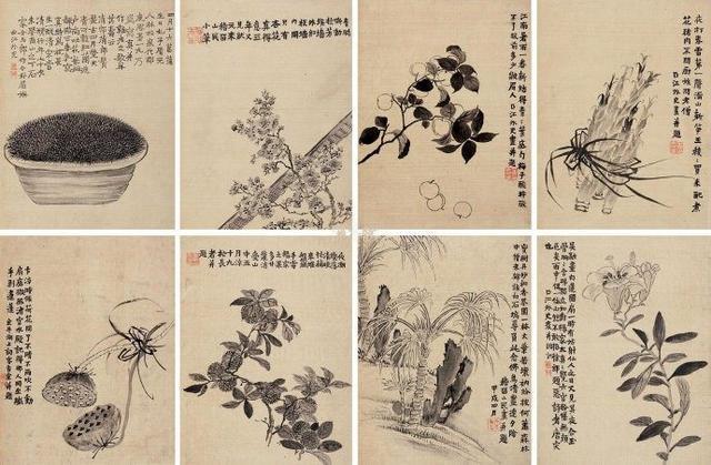 作品|清代著名画家金农国画作品!