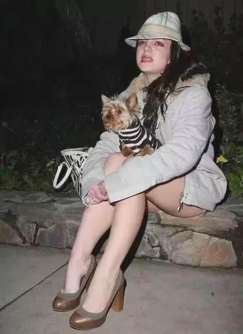  小甜甜|小甜甜布兰妮诡异照片再被疯传，网友：如果被控制了你就眨眨眼！