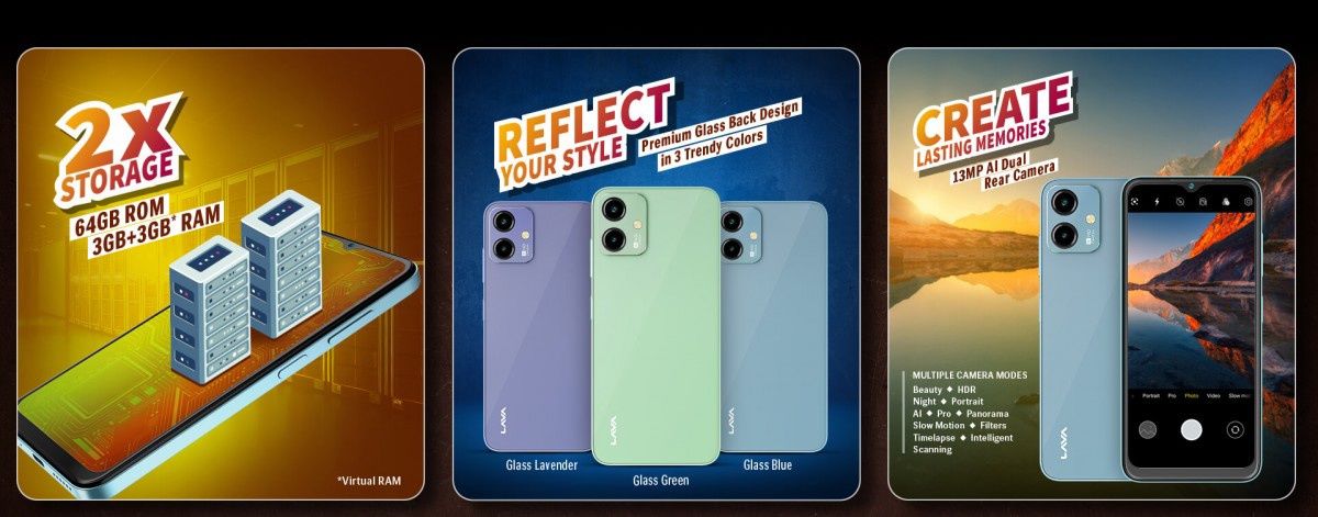 Lava Yuva 2 手机海外发布：90Hz LCD 屏、5000mAh 电池