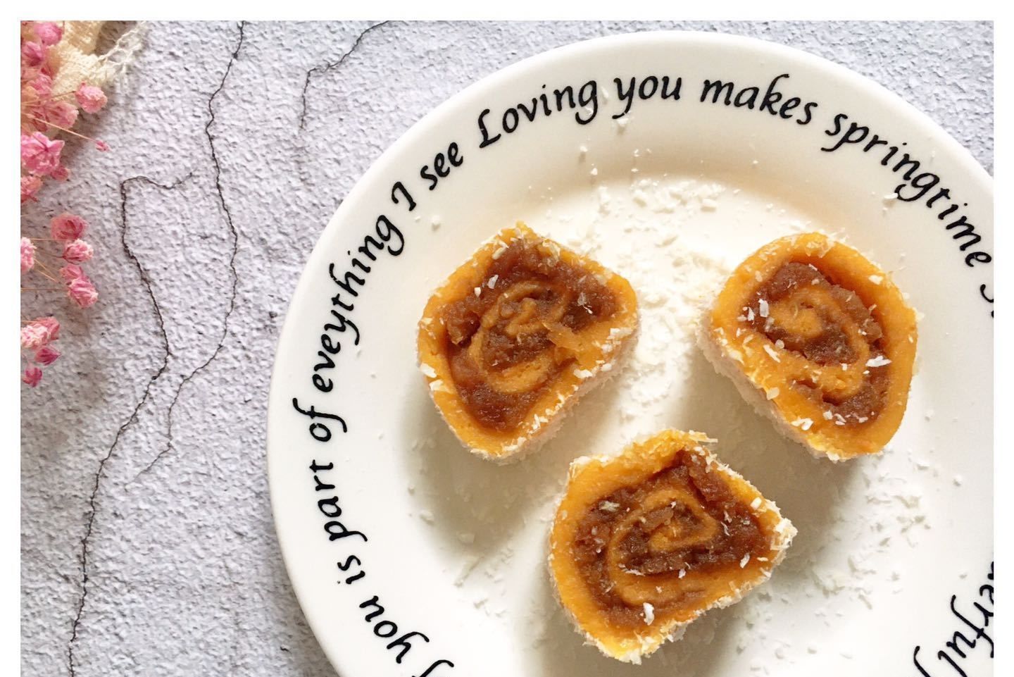 宝宝|宝宝加餐小点心枣泥红薯卷,软糯香甜,营养又美味