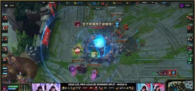  职业生涯|2020LPL夏季赛 RW 1-0 DMO，赌上职业生涯R闪向前
