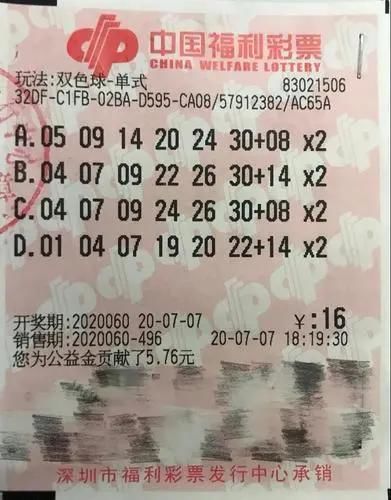 福彩|90后福彩“新兵”喜获双色球1047万元