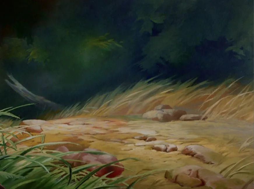  动画|迪斯尼经典动画背景美术资料公开