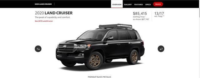  特别版车型|谁是最酷的酷路泽？酷路泽黑金刚当之无愧 有兴趣来看看