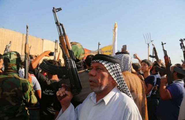  手中|伊拉克在萨达姆手中发展达到顶峰，美国攻打后，地区强国没落