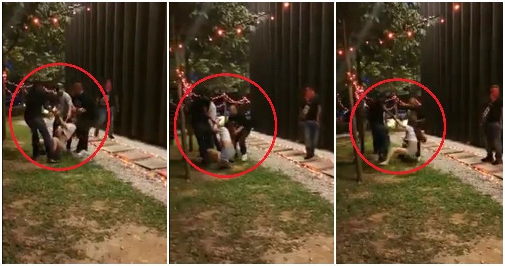幸得|中国女子在大马喝酒，竟被3男子当众拖走，幸得路人相救逃过一劫