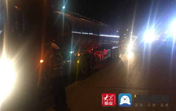 危化品|滨州北海交警持续加大危化品运输车辆整治力度