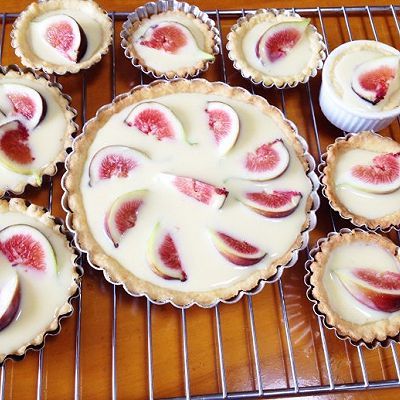  奶酪|椰蓉奶酪无花果派