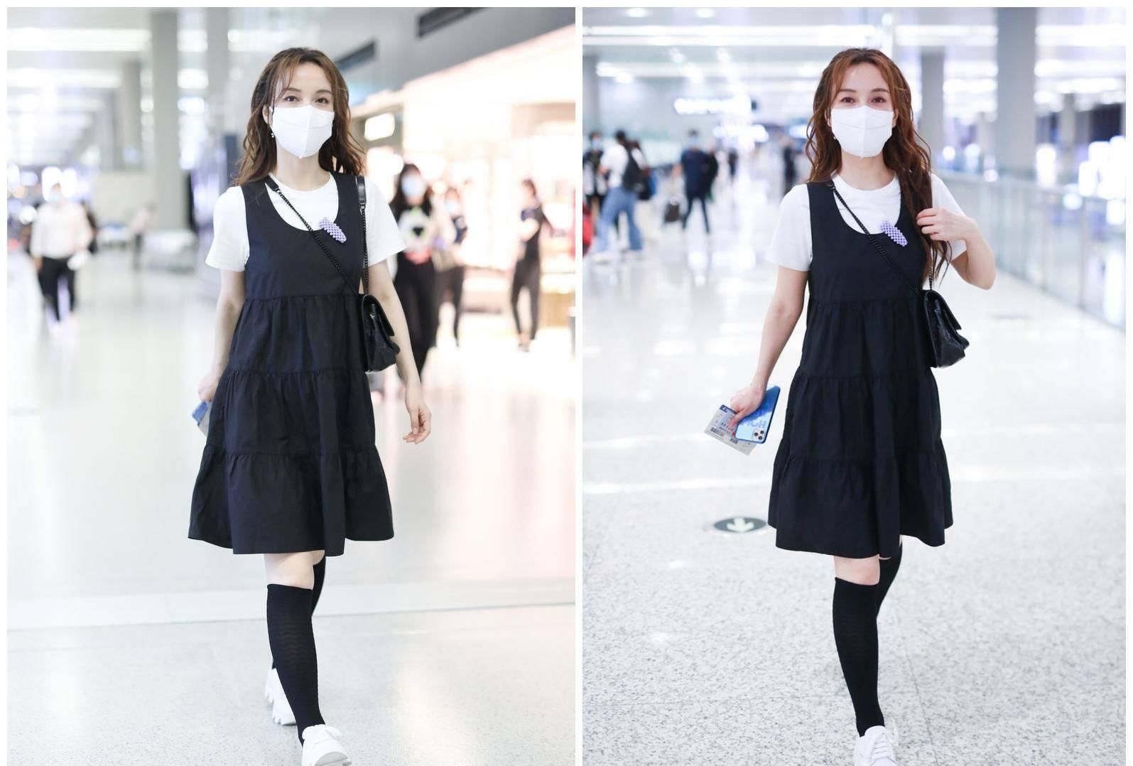  吴昕|吴昕穿泡泡裙秀舞姿，撞衫娜扎和周冬雨，真看不出来有9岁年龄差