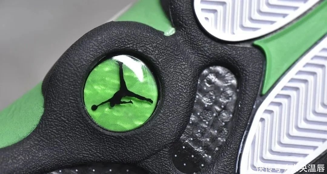  测评|一款酷似雷·阿伦 PE 的配色！AJ13幸运绿开箱测评