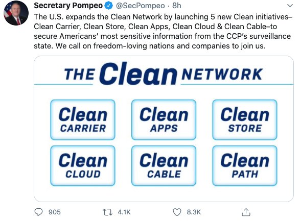 蓬佩奥|【解局】搞“清洁网络”?蓬佩奥不记得斯诺登了吗?
