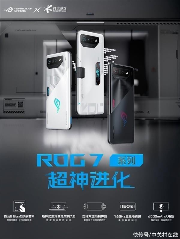 ROG游戏手机7发布 顶配7999元