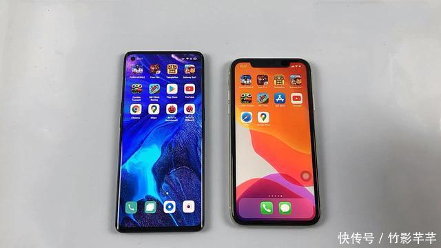 速度|多维度实测Reno4 Pro和iPhone 11:跑分差距明显,实际体验却打平