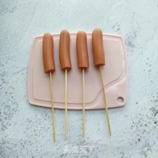  芝士碎|不用油炸?咔滋脆咸蛋黄拉丝热狗棒