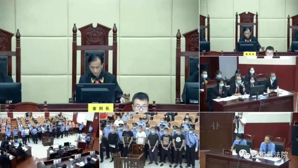  团伙|昨天，常某等七被告人恶势力团伙犯罪案在西和县法院公开审理