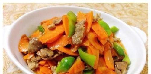 做法|美食推荐:胡萝卜炒肉、鱼蒸年糕、青椒通菜梗、糖醋排骨的做法