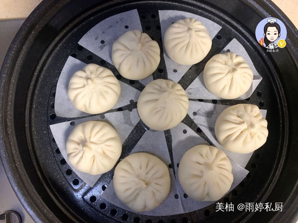 香菇|手把手教你做“香菇鲜肉包”发面技巧和拌馅方法全奉送，暄软好吃