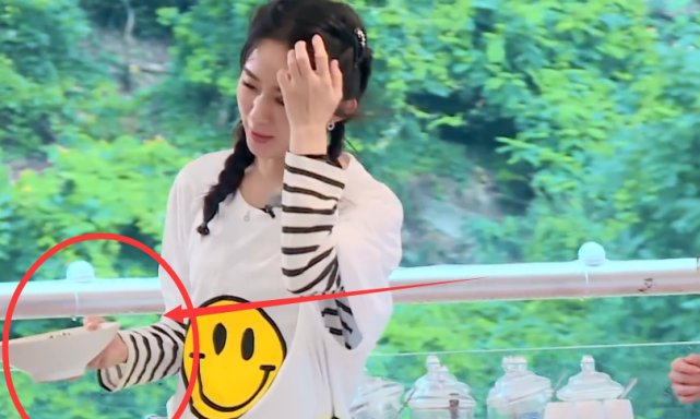  手里|赵丽颖自己学习做冰沙, 谁注意她手里用的碗? 这顾客还怎么敢来