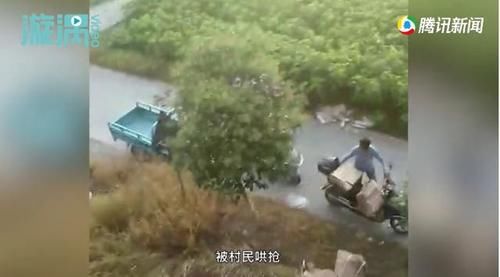  邱先生|10吨猪肉散落一地遭哄抢只剩3吨 货主崩溃拍下无耻一幕