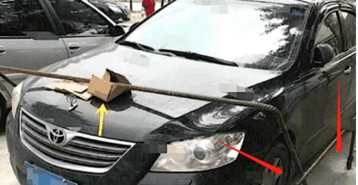 车主|私人停车位屡次被霸占，业主连夜造出“鸟笼子”，别想开出来了