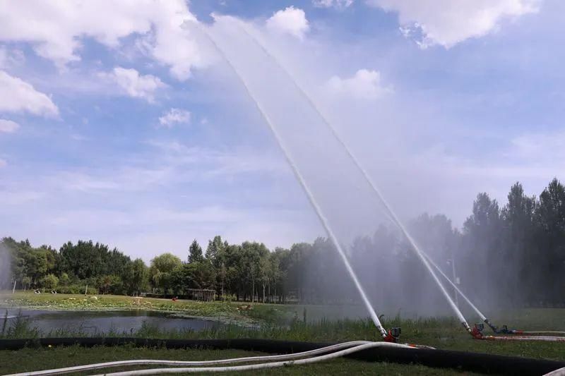  长春|长春消防开展6公里远程供水系统测试验收