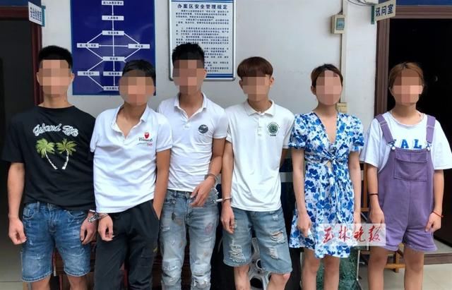 龌龊事|在广西某酒店开房干龌龊事,民警闯入时4男2女在床上...