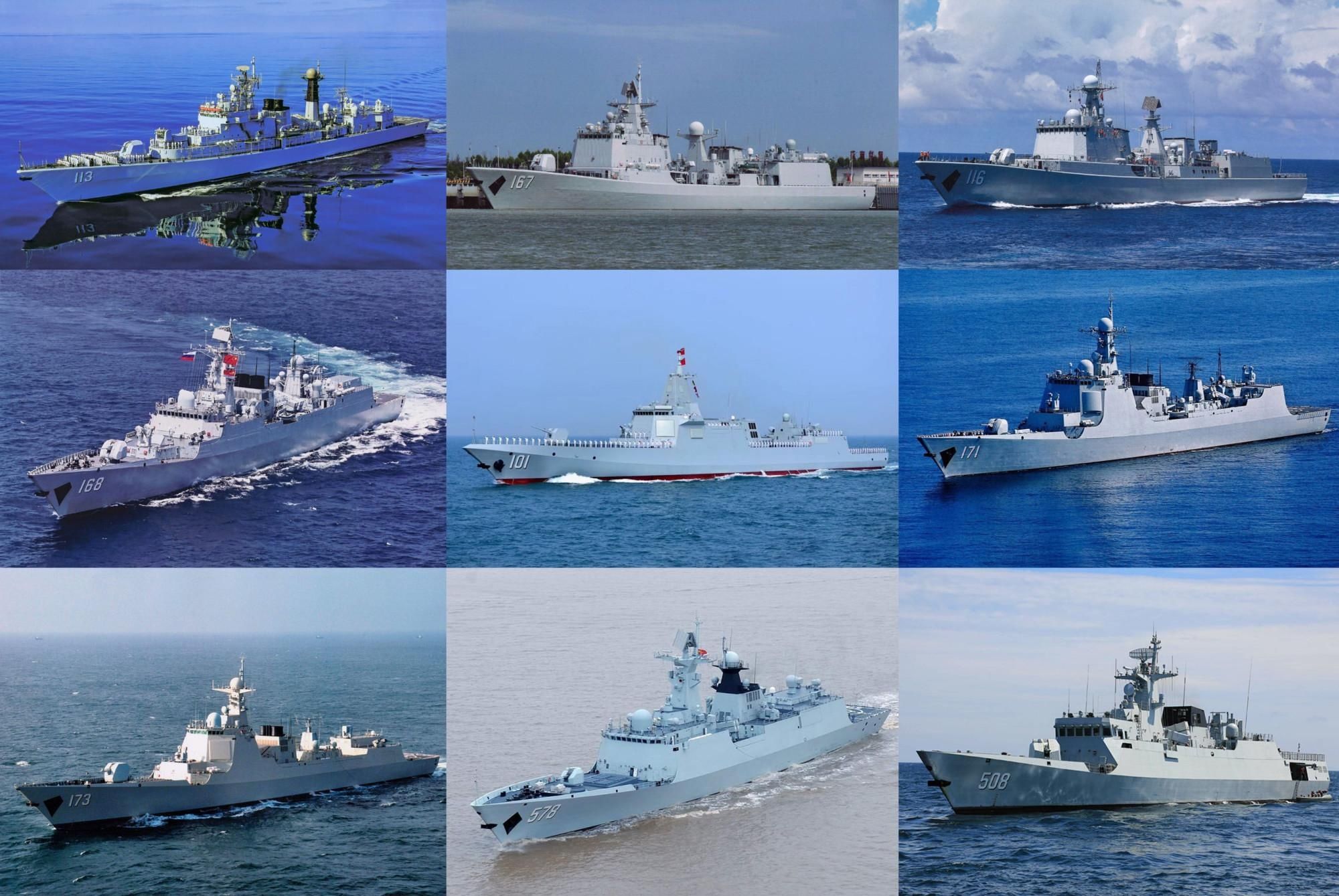  年内|第25艘052D、第8艘055有望年内下水，2023年海军将拥有39艘盾舰！