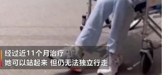 女子|遭家暴跳楼致瘫女子能站起来了,对判决结果非常满意