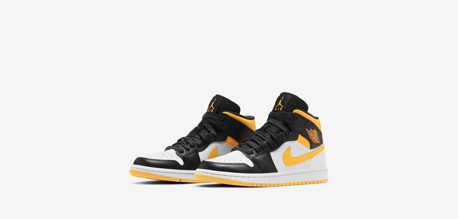  Air|黑脚趾+黄色飞翼！全新Air Jordan 1Mid登场