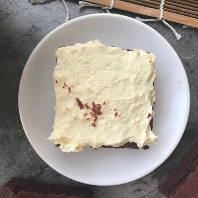  蛋糕|红丝绒巧克力淋面蛋糕