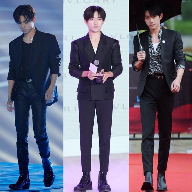 TFBOYS|「TFBOYS」「分享」200809 易烊千玺成长向对比合集,少年已长成大人模样