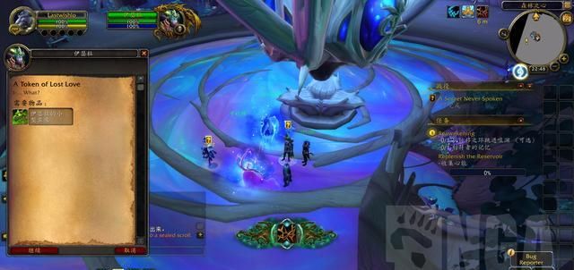  战神|魔兽世界前瞻：炽蓝仙野盟约战役 邦桑迪的老大和月夜战神的诅咒