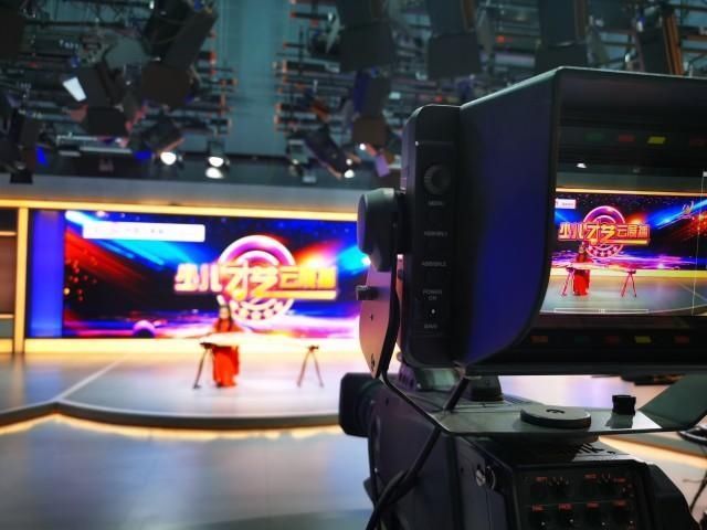  渭南广播电|少儿才艺云展播录制现场童星闪闪