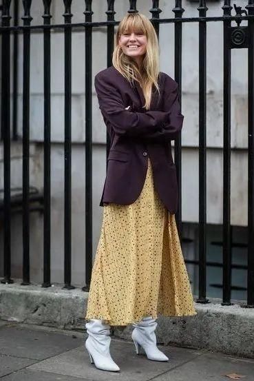 好看|今秋西装外套火了,这么穿好看又高级,时髦炸了