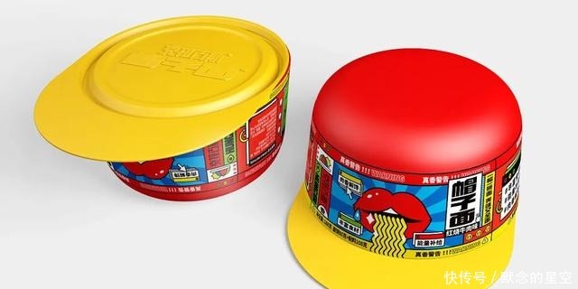 设计|现在面食包装都玩这么大了?