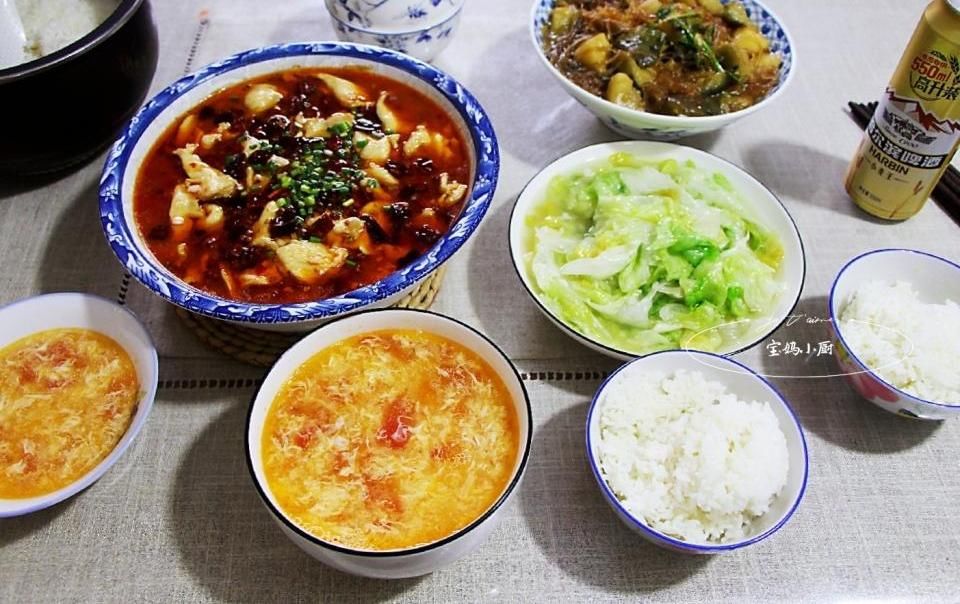 实惠|晒晒我家一周晚餐,大热天不将就,换着花样做,经济实惠味道美