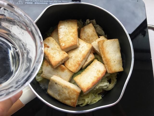 省时省力|白菜豆腐跟我做,比肉要好吃,秘密小配料,省时省力的极佳选择