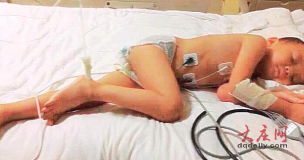  挡住|坠楼重伤！别让1万元挡住小宇豪求生之门(图)