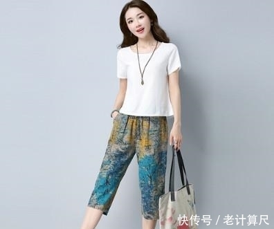  棉麻|棉麻套装就是这么美！时尚大方还显高显瘦，夏季必备款