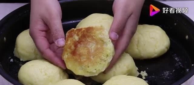  烫面|玉米面独家新吃法，不用烫面，不烙饼，少油少盐，一顿1斤不够吃