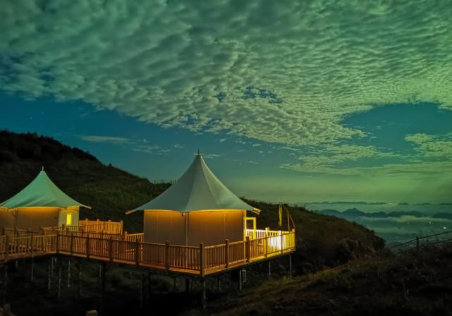 帐篷|八面山景区旅游攻略