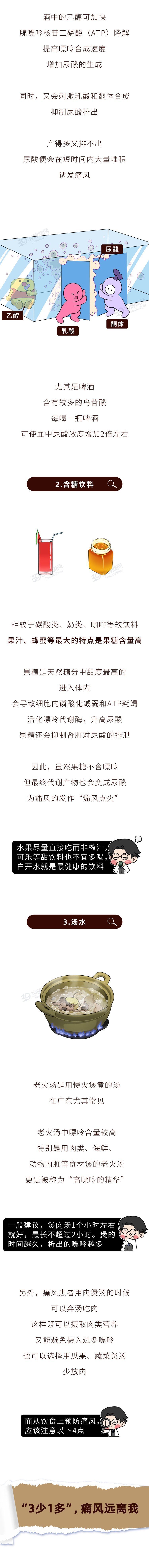 痛风饮食十种嘌呤最高(我国痛风患者超千万，祸根被揪出：这3种“水”才是嘌呤大户)