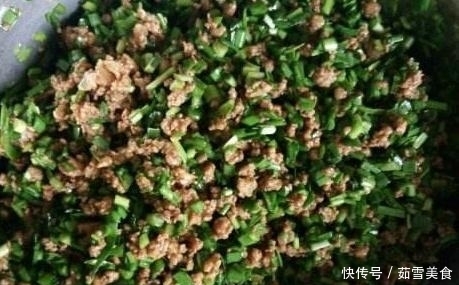 春天|韭菜馅饺子仅仅放韭菜是不够的,但我们需要再加两种饺子更香