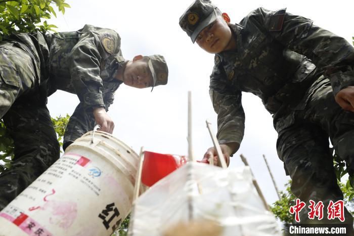 广西桂林：“五一”走进田间地头 践行军民鱼水情