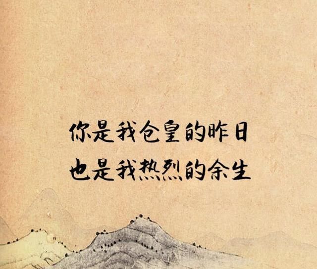  杯中|杯中倒满无情酒，眼里再无意中人