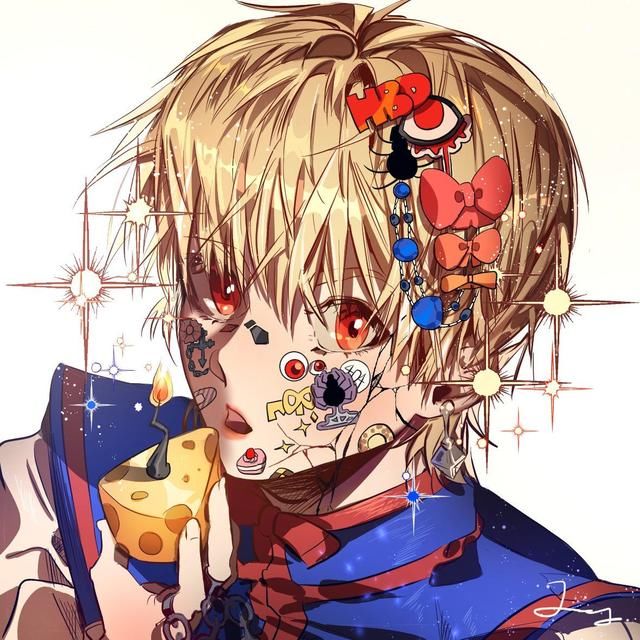  人物画|少女动漫人物画二次元动漫人物手绘